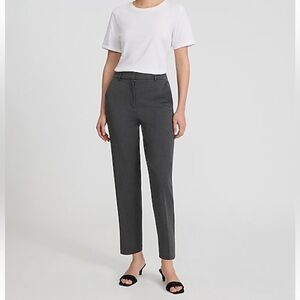 Editor Super High Waisted Straight Ankle Pant